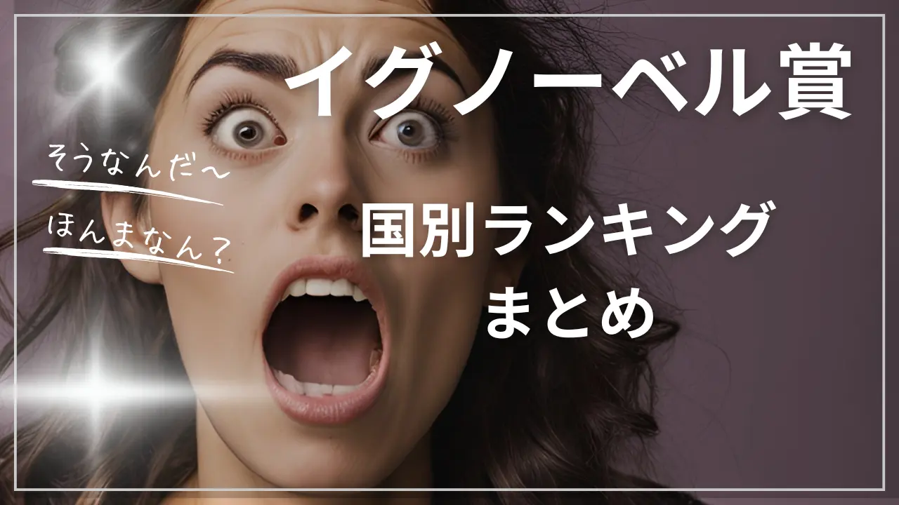 イグノーベル賞の国別ランキング