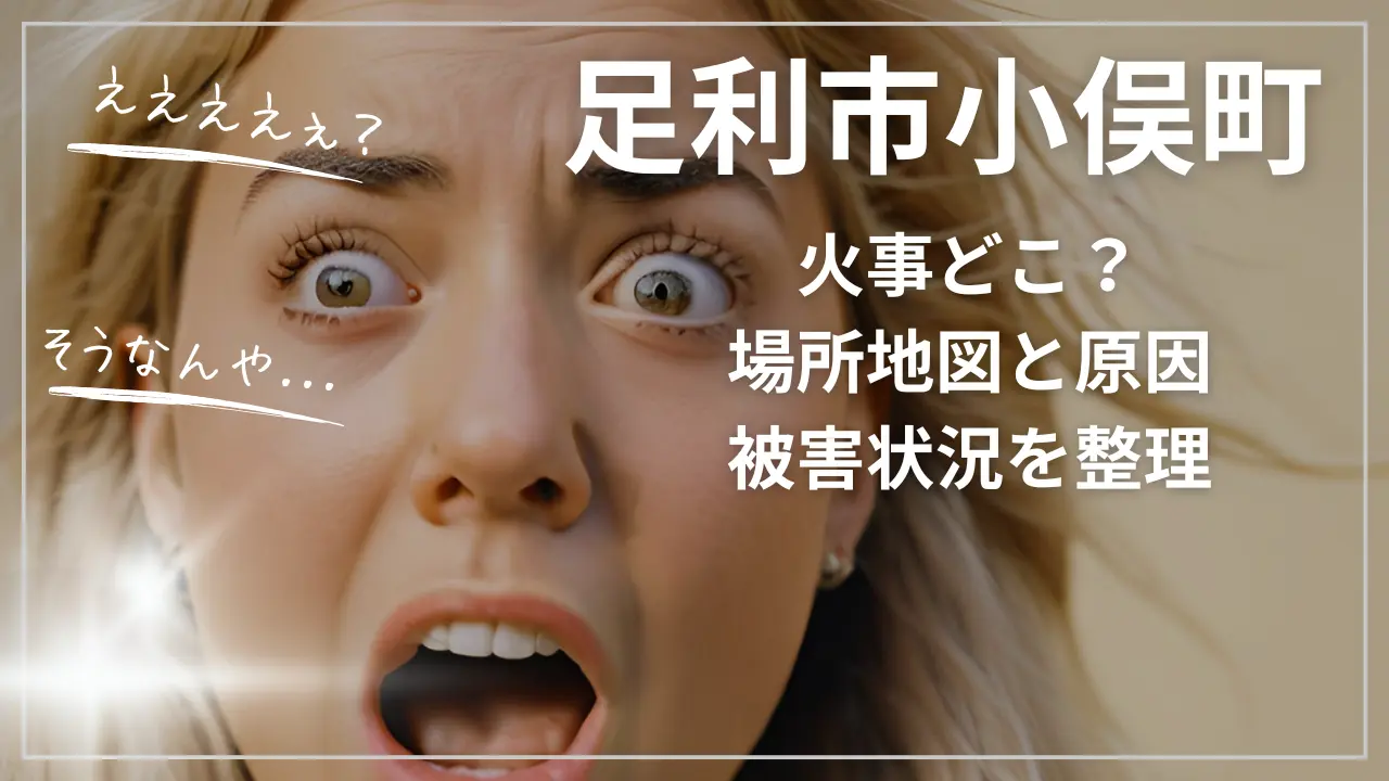 利市小俣町の火事どこ？場所地図と原因、被害状況