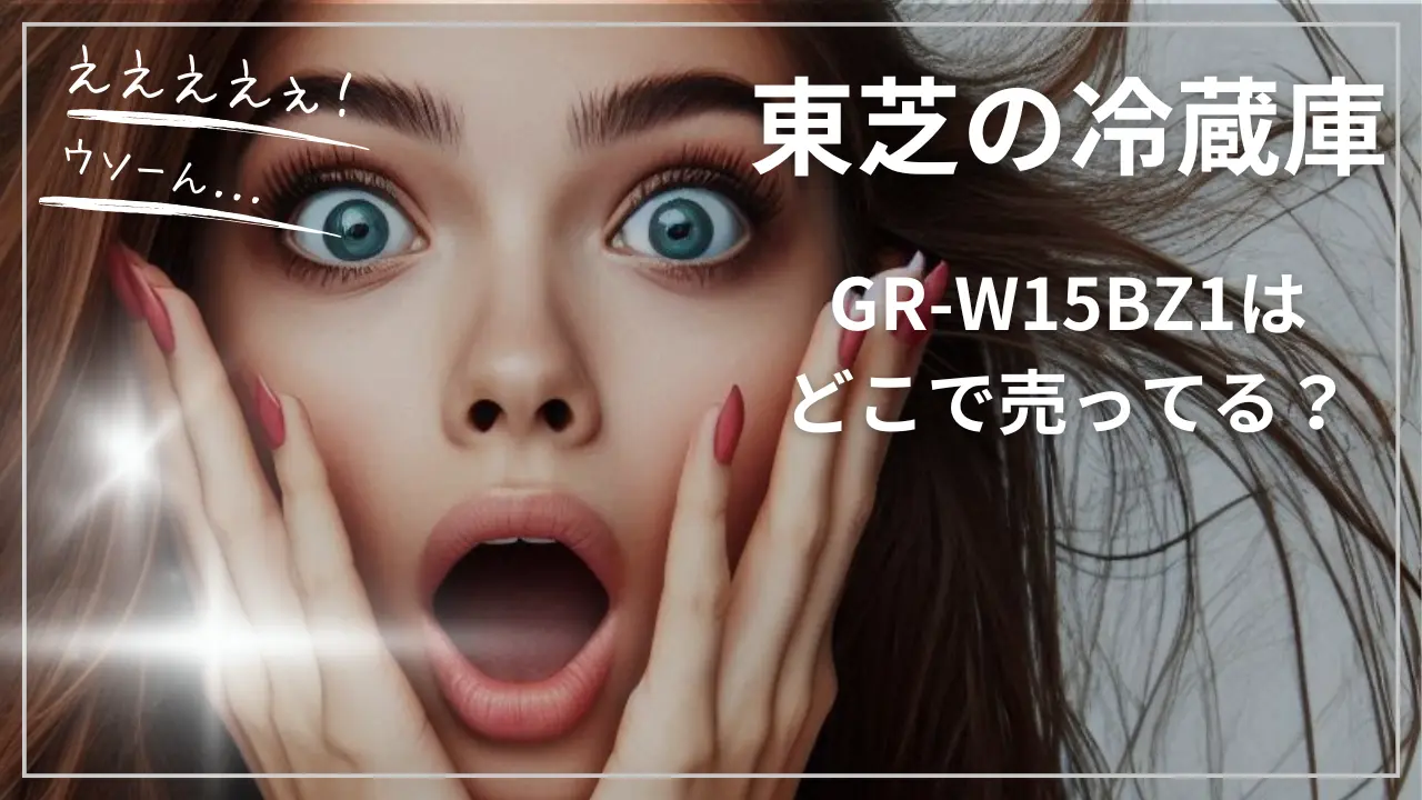 東芝GR-W15BZ1はどこで売ってる？