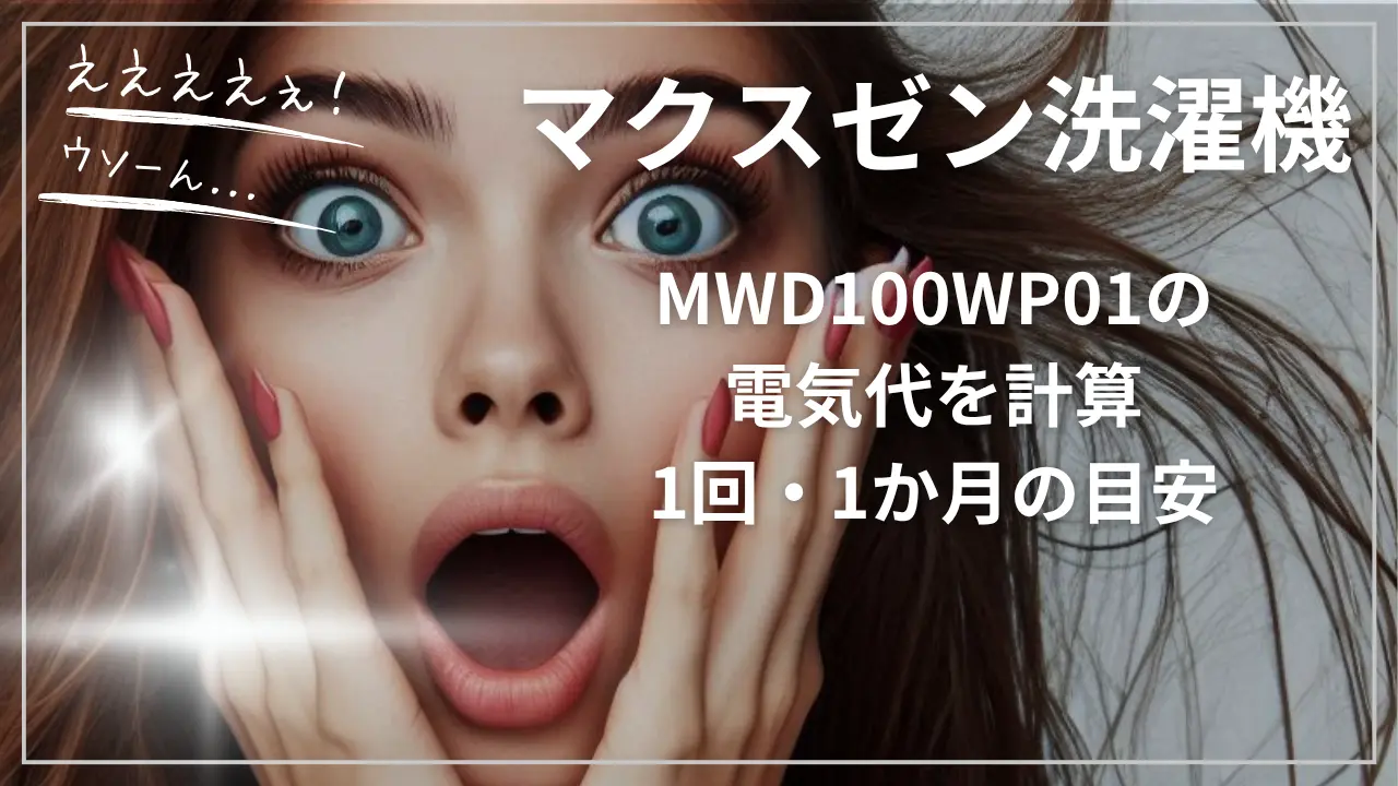 MWD100WP01の電気代