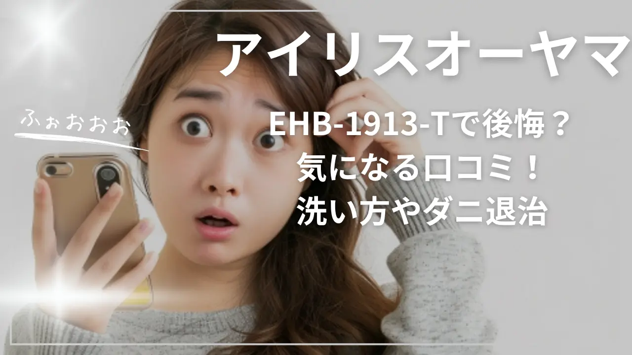 アイリスオーヤマ電気毛布EHB-1913-Tで後悔？気になる口コミ